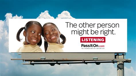 pass it on billboards|More.